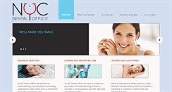 Desktop Screenshot of nycdentaloffice.com