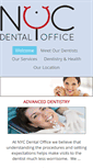 Mobile Screenshot of nycdentaloffice.com